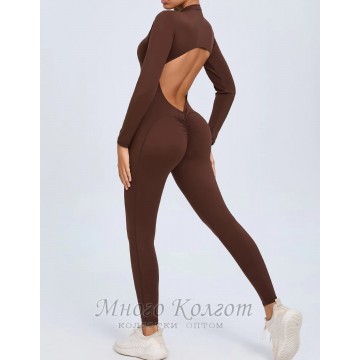 Гладкий комбінізон Leggings Body Crop Top model 68